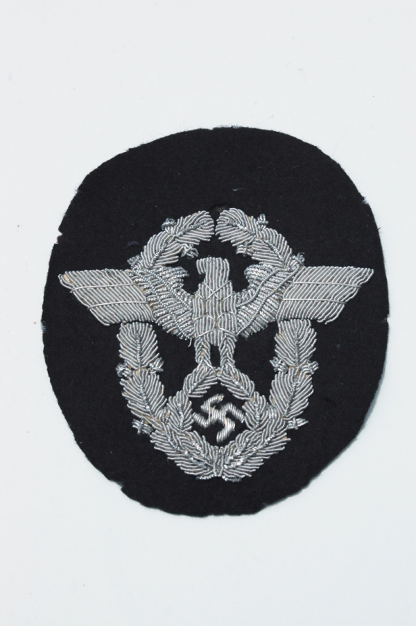German WWII Fire Police Officers Sleeve Eagle