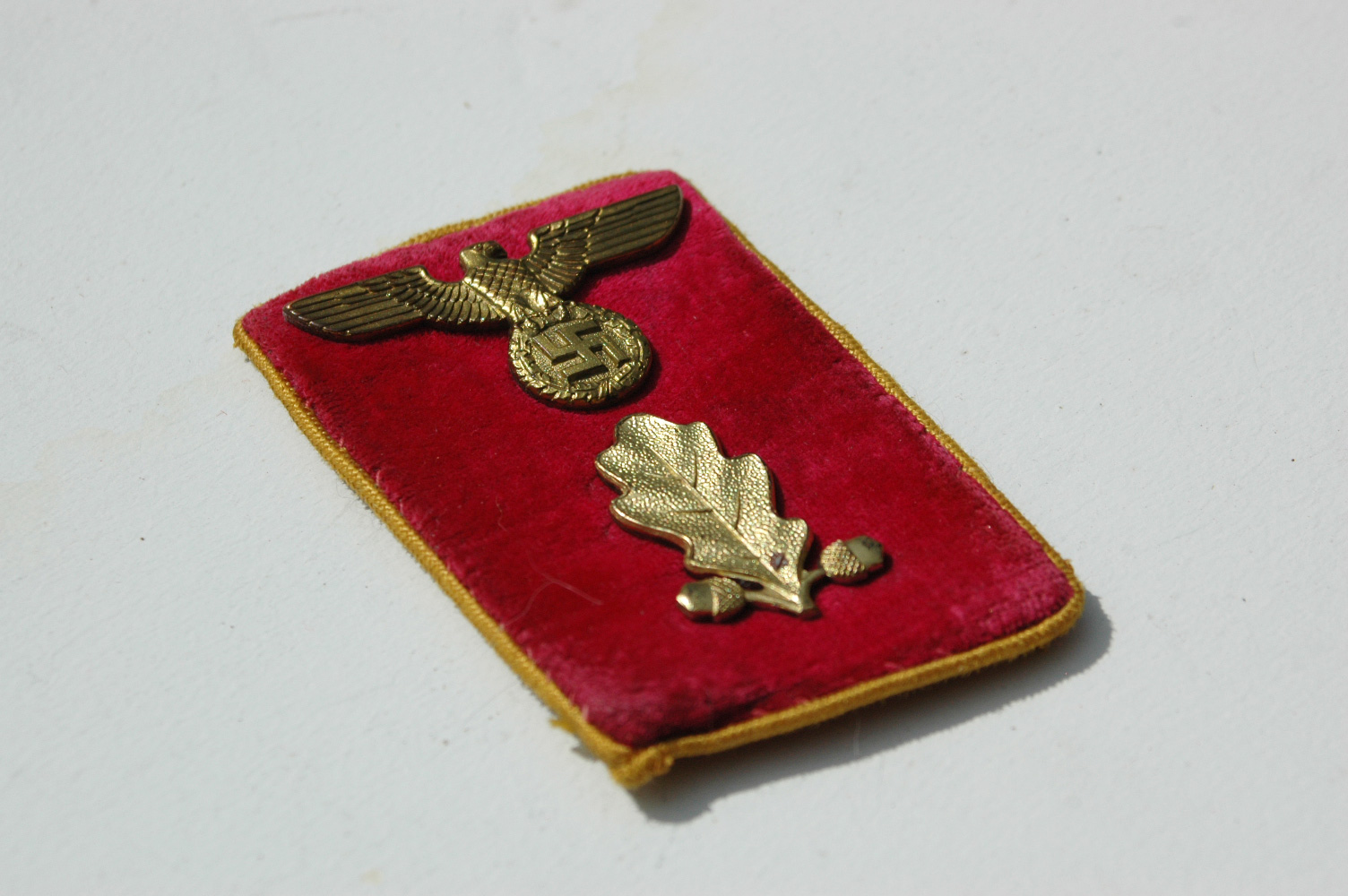 NSDAP Political Leaders Collar Tab Reichslevel Single