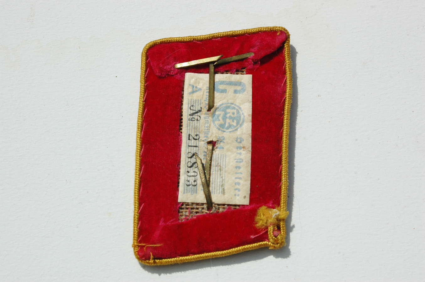 NSDAP Political Leaders Collar Tab Reichslevel Single