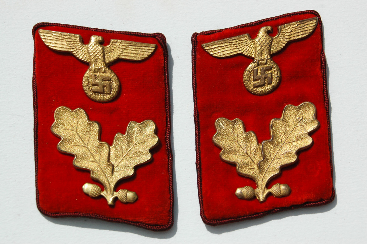 NSDAP Collar Tabs for Gau Breichsleiter