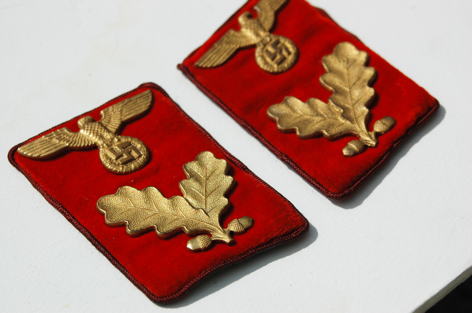 NSDAP Collar Tabs for Gau Breichsleiter