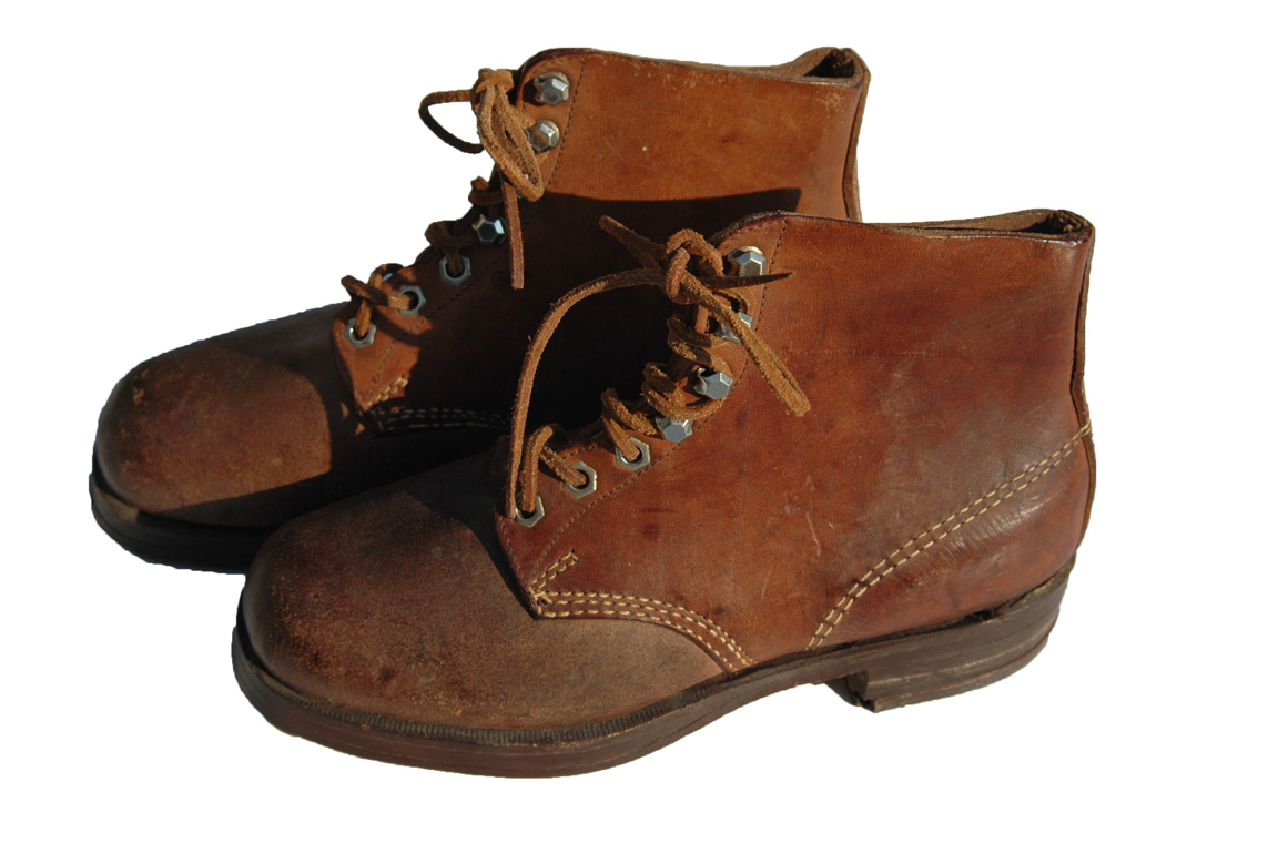 WWII German Combat Short Ankle Boots