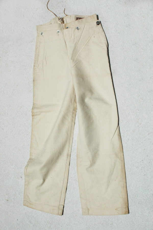 German Hitler Youth Marine HJ White Summer Trousers