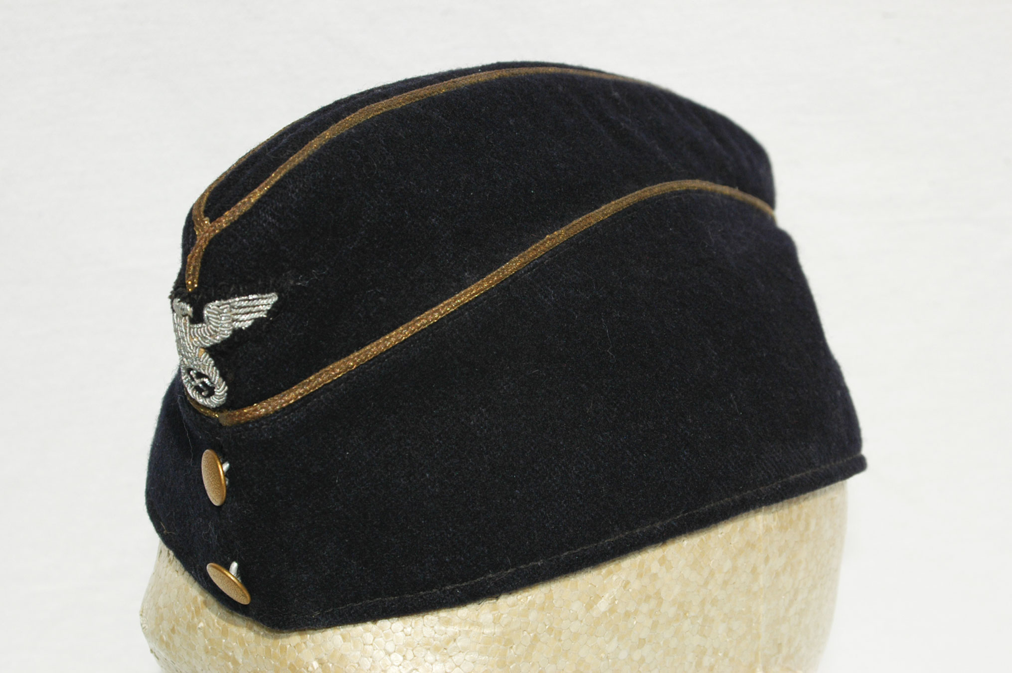 German WWII DAF Senior Leaders Overseas Cap