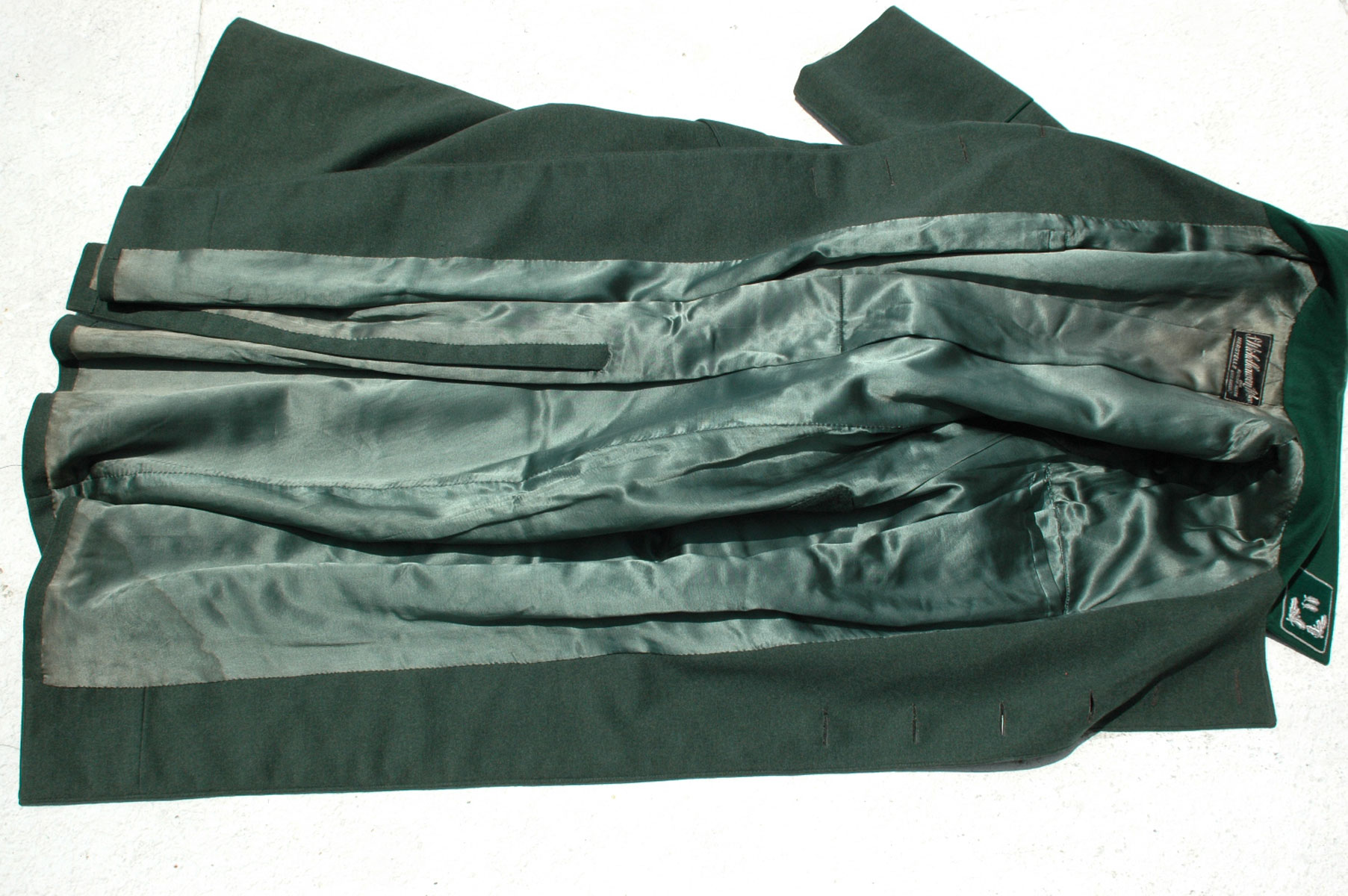 Mint German Forestry Officials Greatcoat