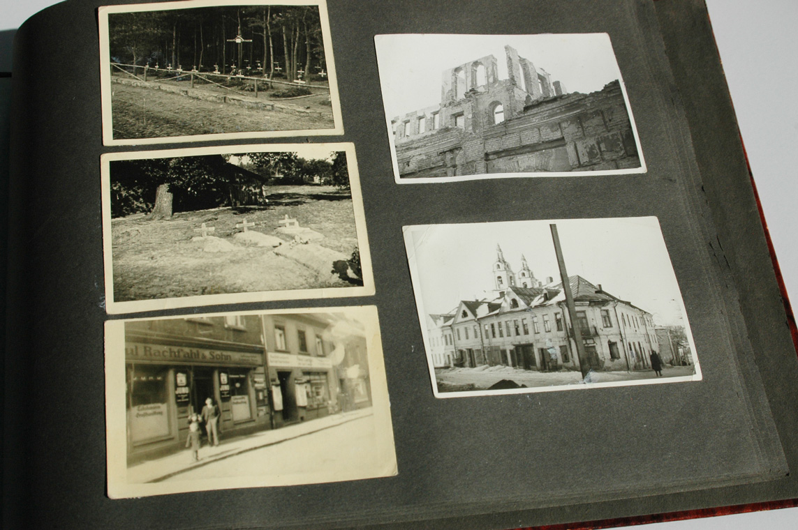 Luftwaffe Photo Album with photos of Anton Mussert (Dutch Nazi Party Leader)