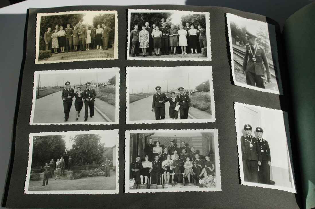 Luftwaffe Photo Album with photos of Anton Mussert (Dutch Nazi Party Leader)