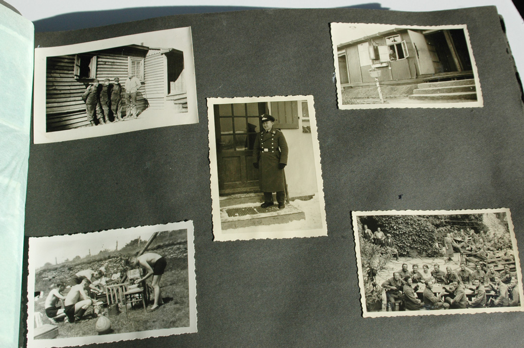 Luftwaffe Photo Album with photos of Anton Mussert (Dutch Nazi Party Leader)
