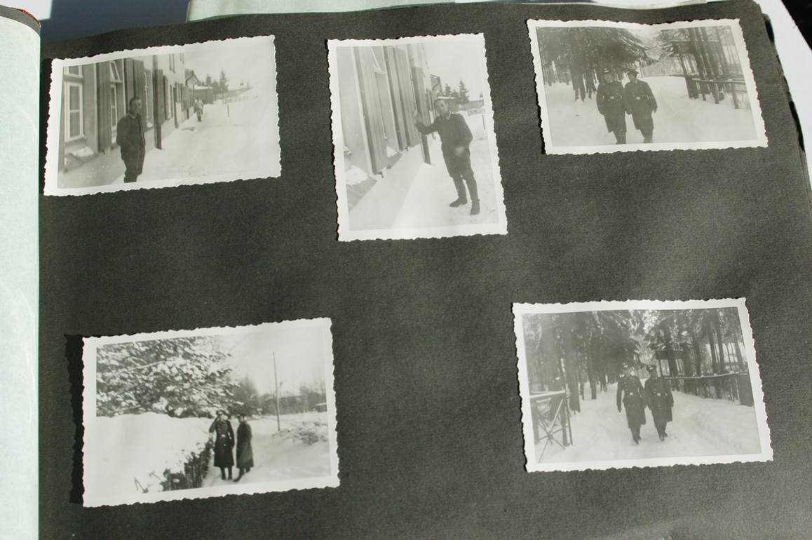 Luftwaffe Photo Album with photos of Anton Mussert (Dutch Nazi Party Leader)