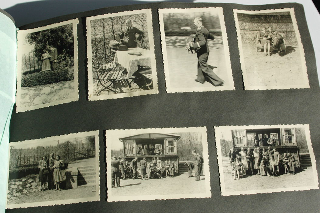 Luftwaffe Photo Album with photos of Anton Mussert (Dutch Nazi Party Leader)