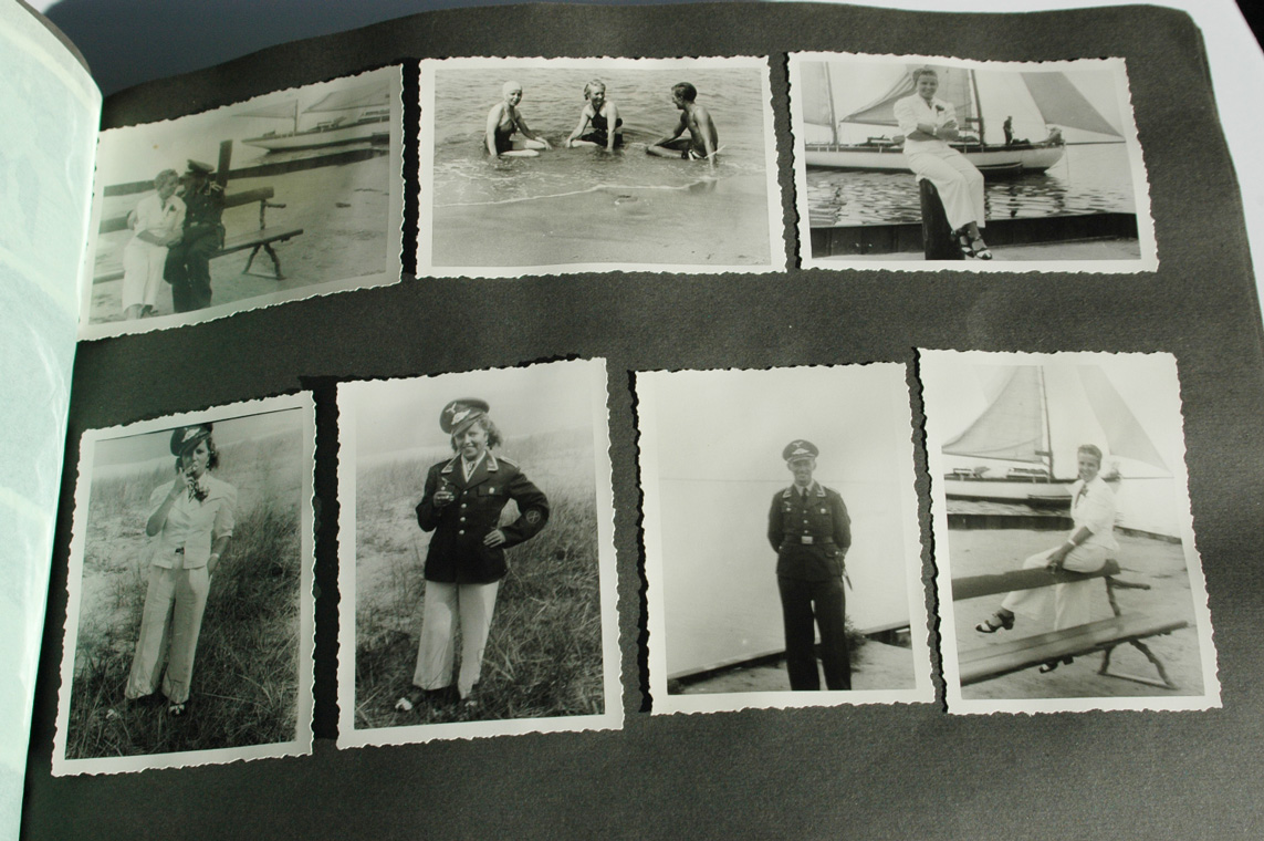 Luftwaffe Photo Album with photos of Anton Mussert (Dutch Nazi Party Leader)