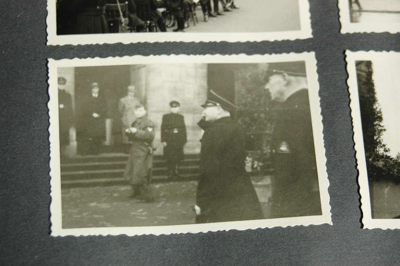 Luftwaffe Photo Album with photos of Anton Mussert (Dutch Nazi Party Leader)