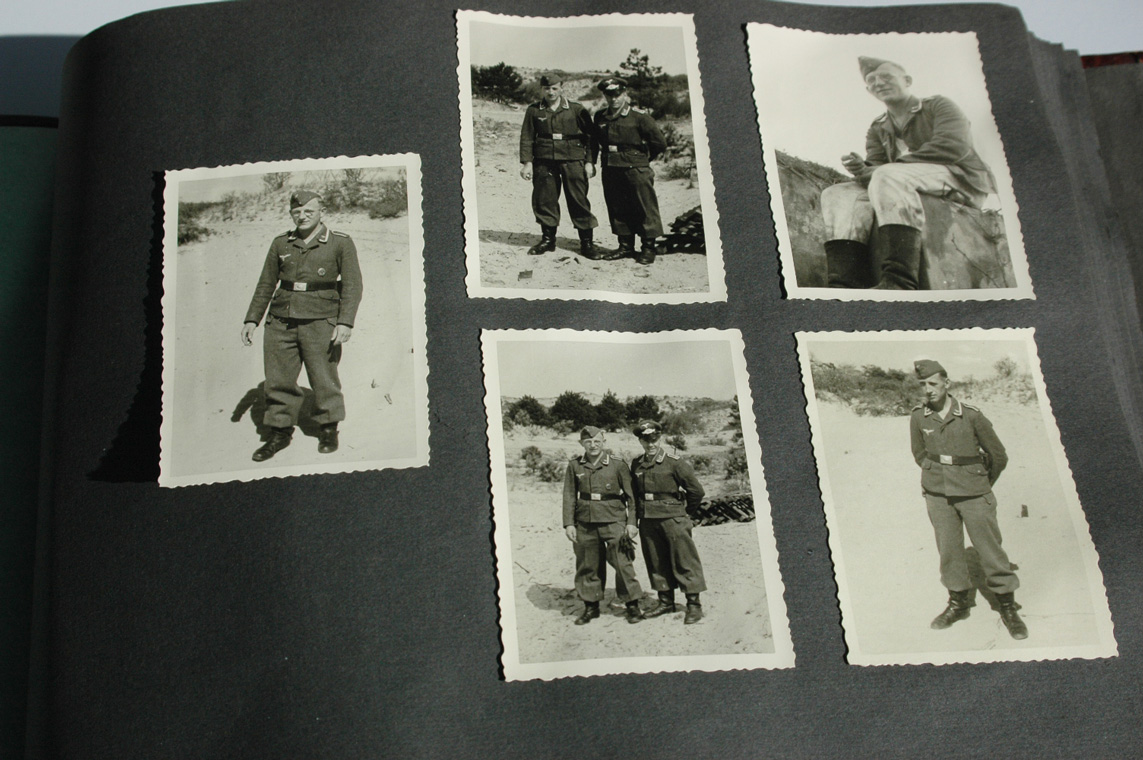 Luftwaffe Photo Album with photos of Anton Mussert (Dutch Nazi Party Leader)