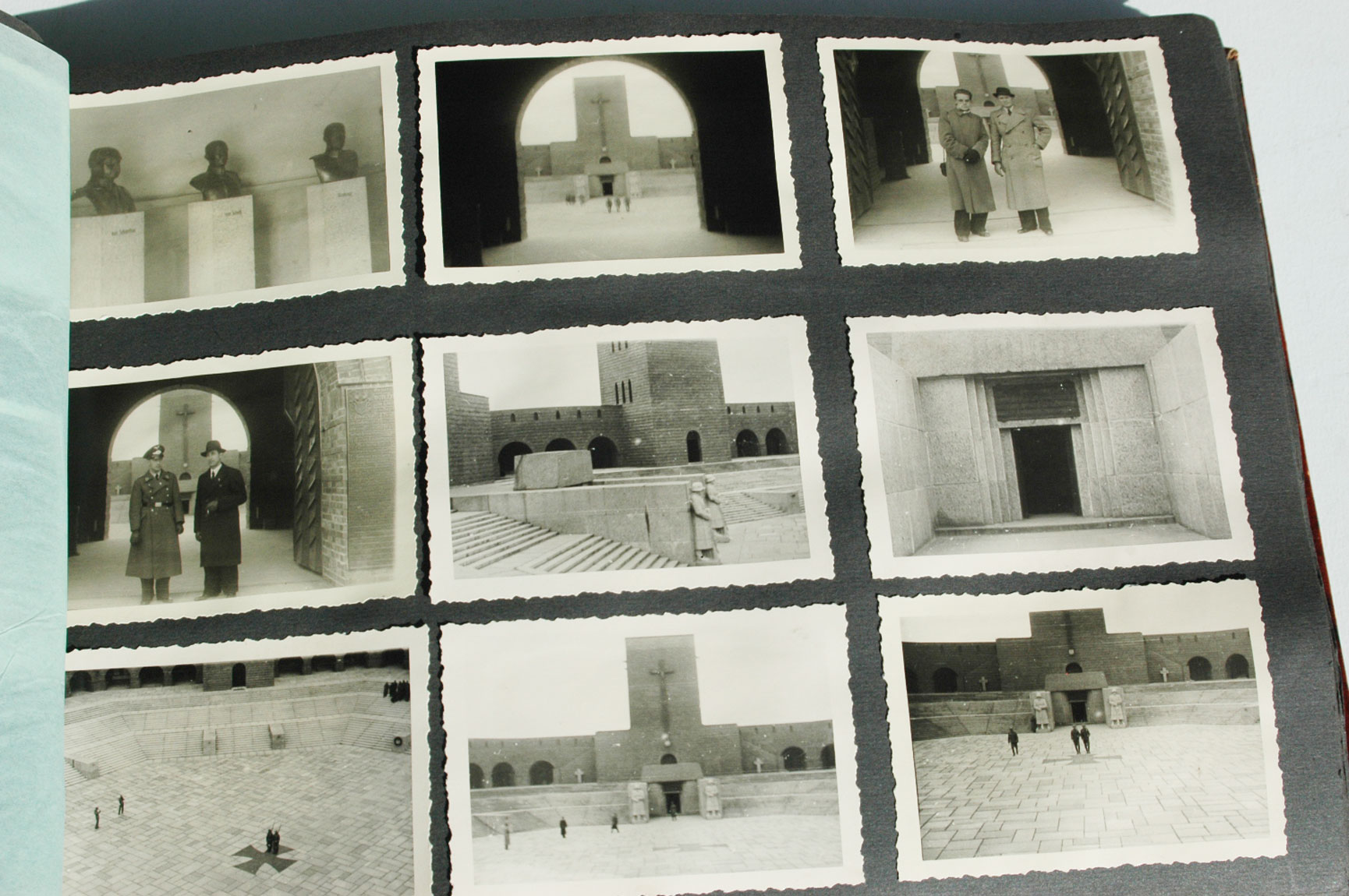 Luftwaffe Photo Album with photos of Anton Mussert (Dutch Nazi Party Leader)