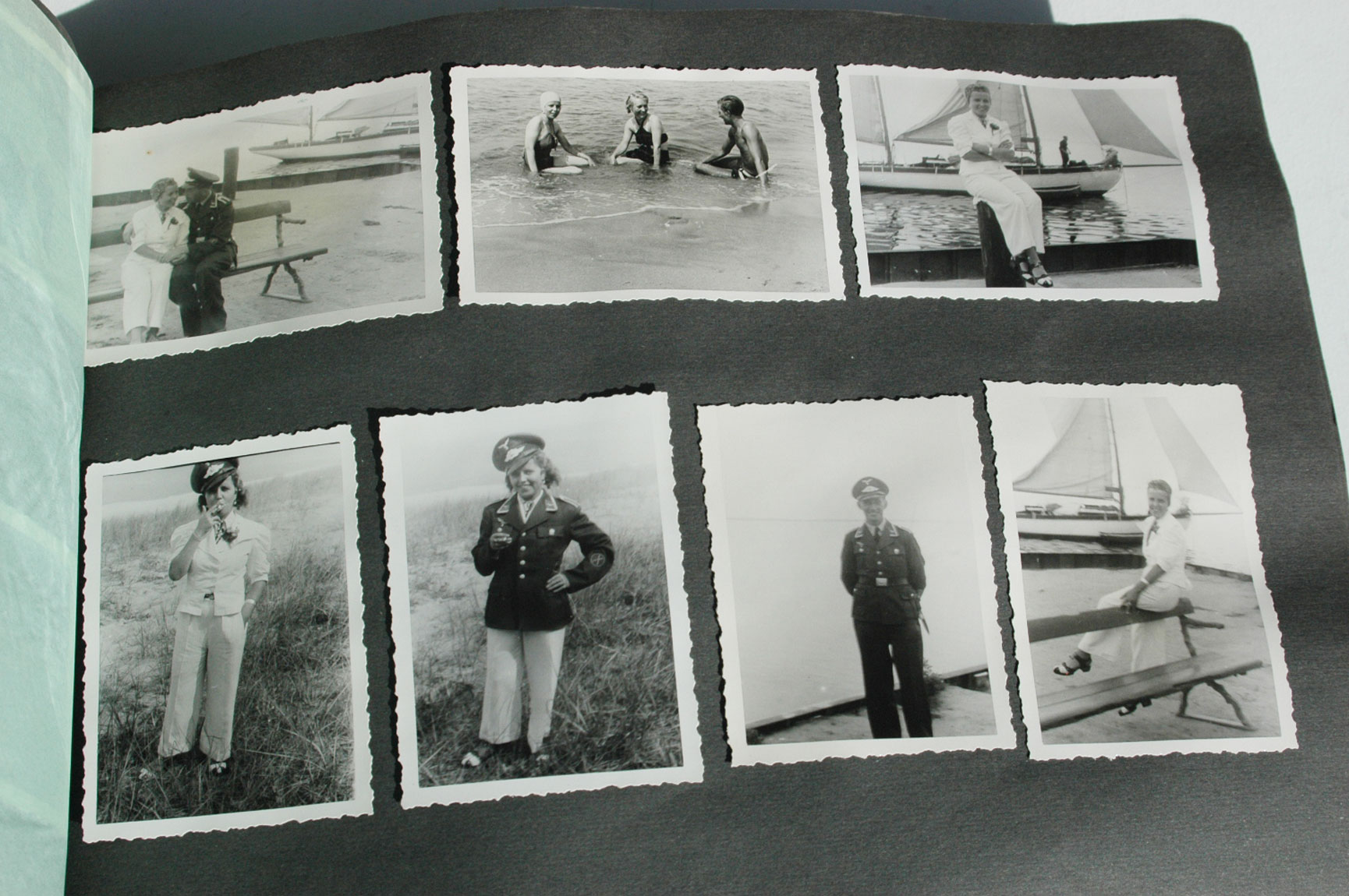 Luftwaffe Photo Album with photos of Anton Mussert (Dutch Nazi Party Leader)