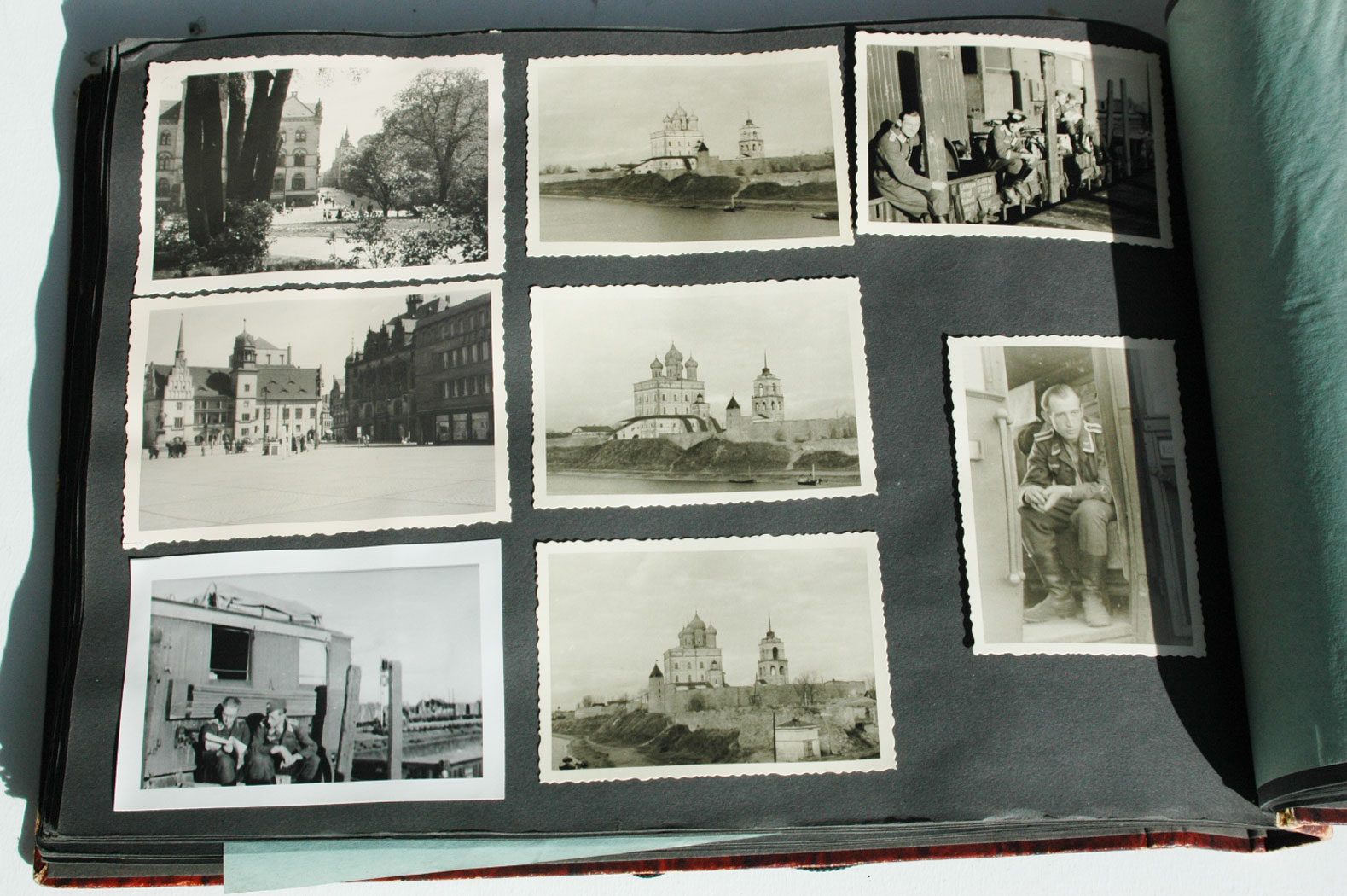 Luftwaffe Photo Album with photos of Anton Mussert (Dutch Nazi Party Leader)
