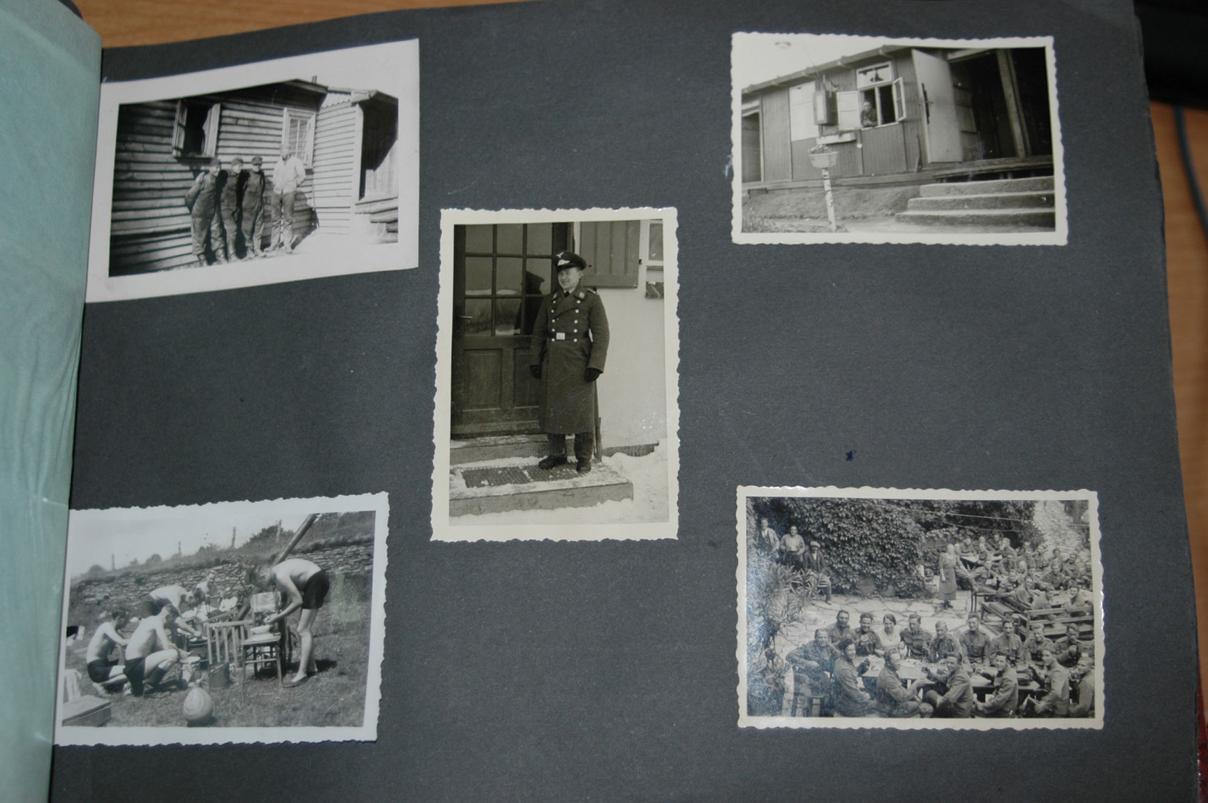 Luftwaffe Photo Album with photos of Anton Mussert (Dutch Nazi Party Leader)