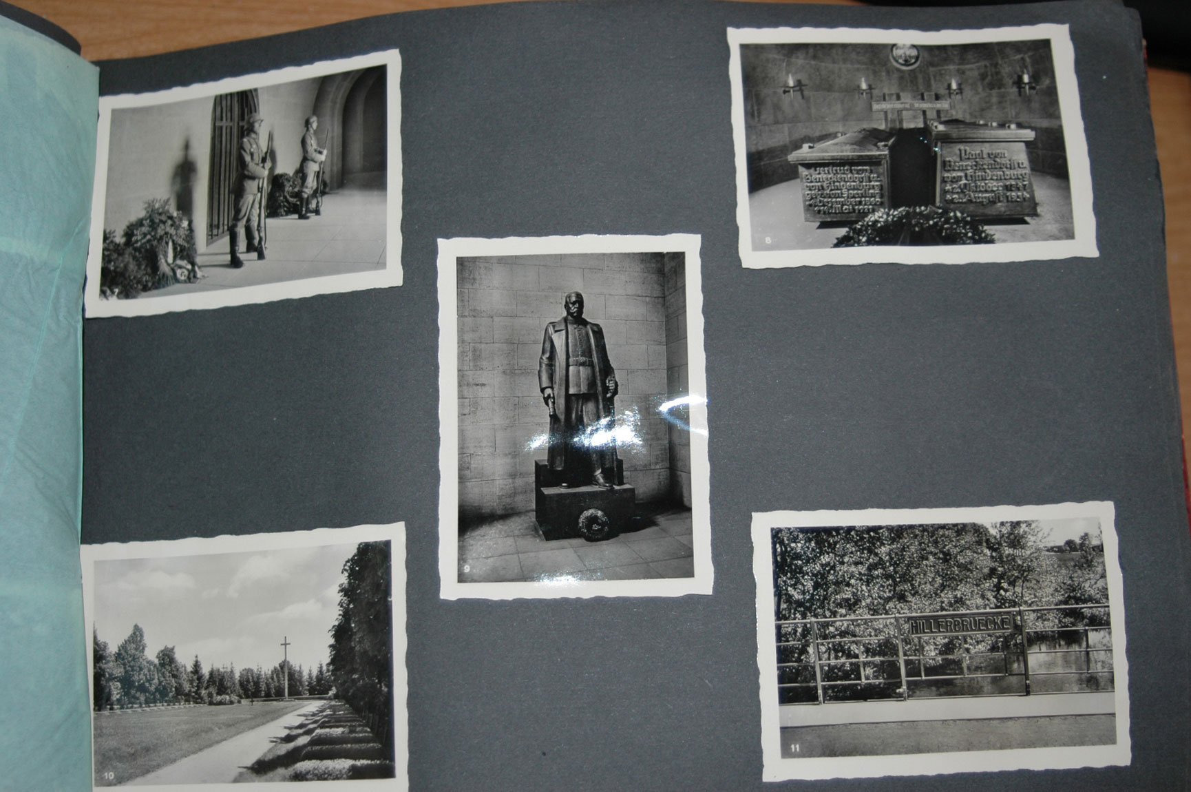 Luftwaffe Photo Album with photos of Anton Mussert (Dutch Nazi Party Leader)