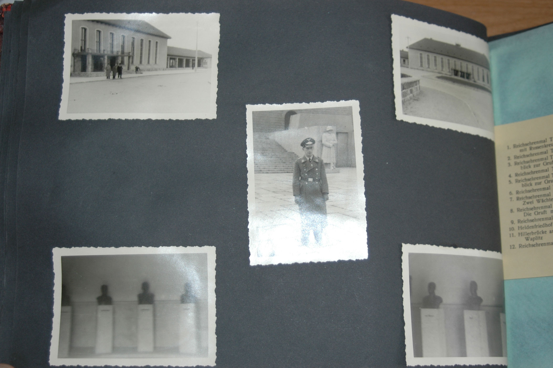 Luftwaffe Photo Album with photos of Anton Mussert (Dutch Nazi Party Leader)