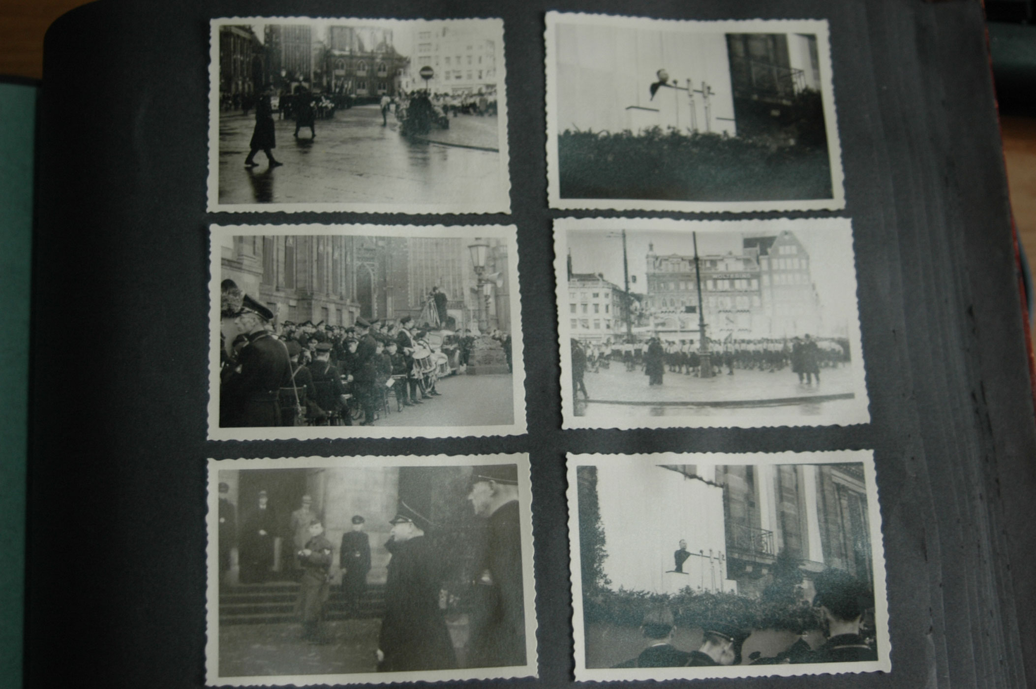 Luftwaffe Photo Album with photos of Anton Mussert (Dutch Nazi Party Leader)