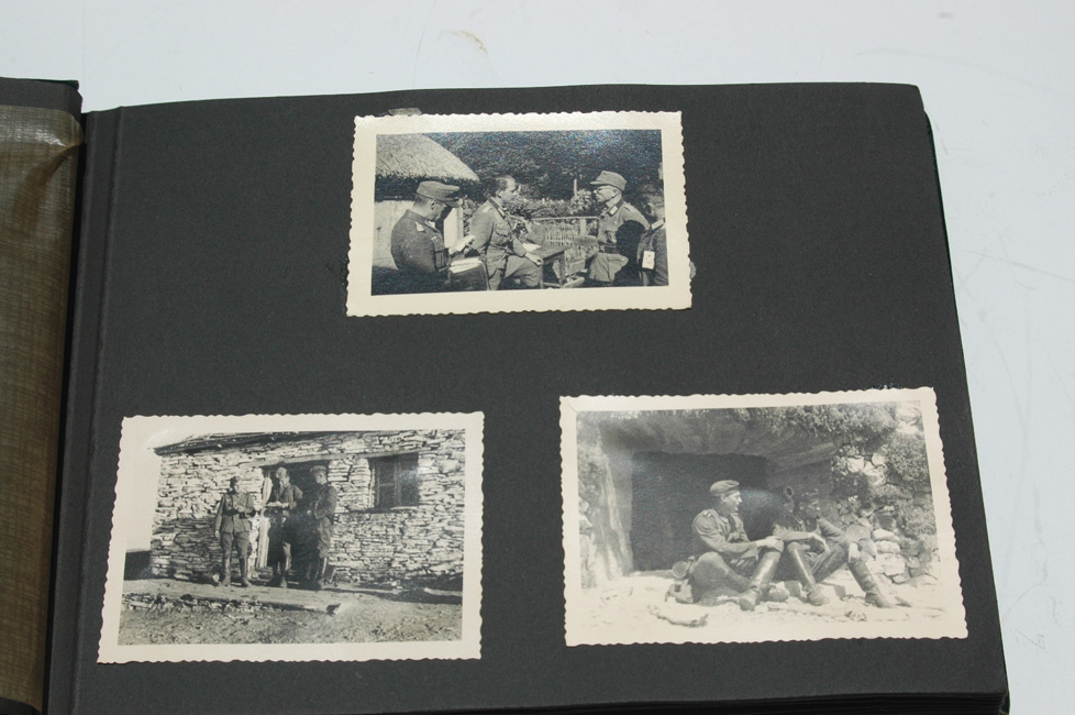 German Wartime Calvary Soldiers Photo Album
