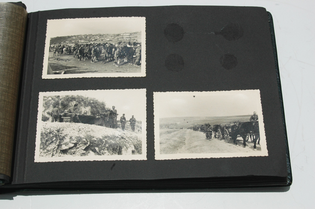 German Wartime Calvary Soldiers Photo Album