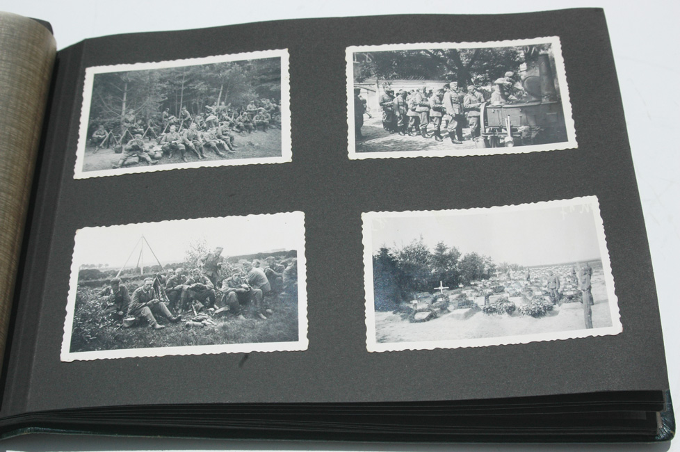 German Wartime Calvary Soldiers Photo Album