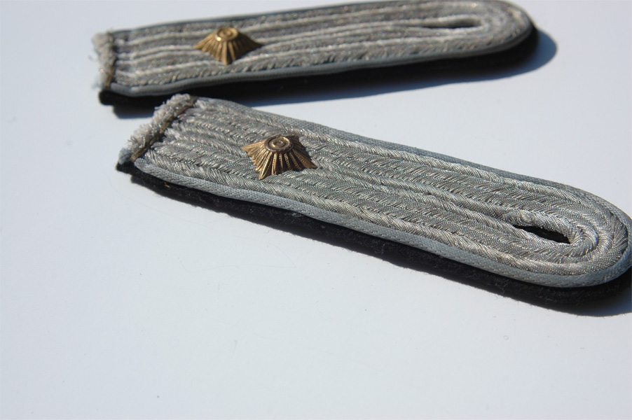 German WWII SS Officers Shoulderboards Transportation