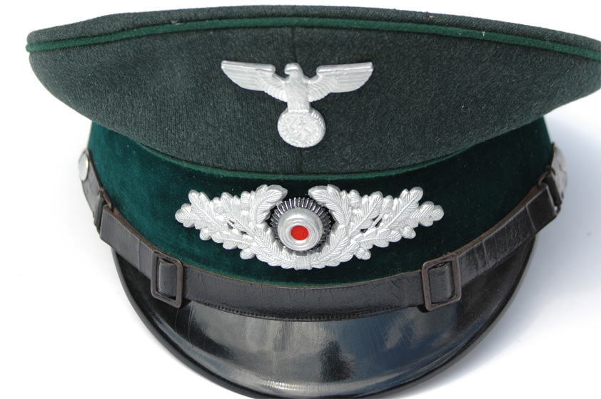 German WWII Forestry Officials Visor Cap  Best of the Best!