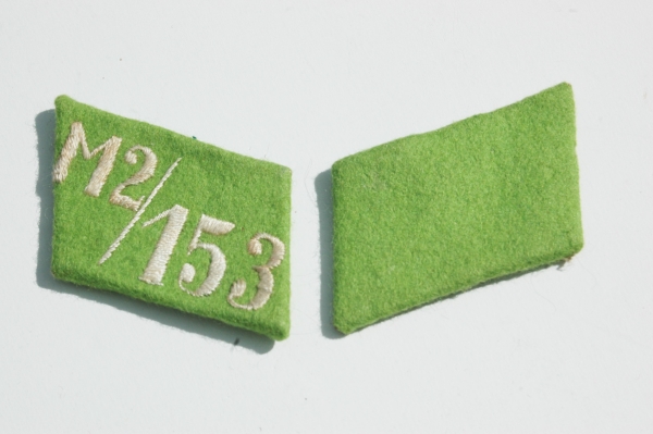 SA collar tab set unissued M2/153