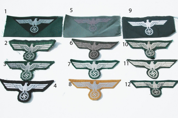 Reproduction German WWII Enlisted Breast Eagles