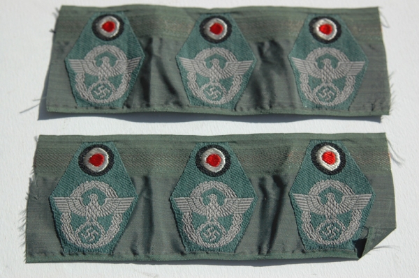German Police M43 Cap Insignia UNISSUED  Several For Sale