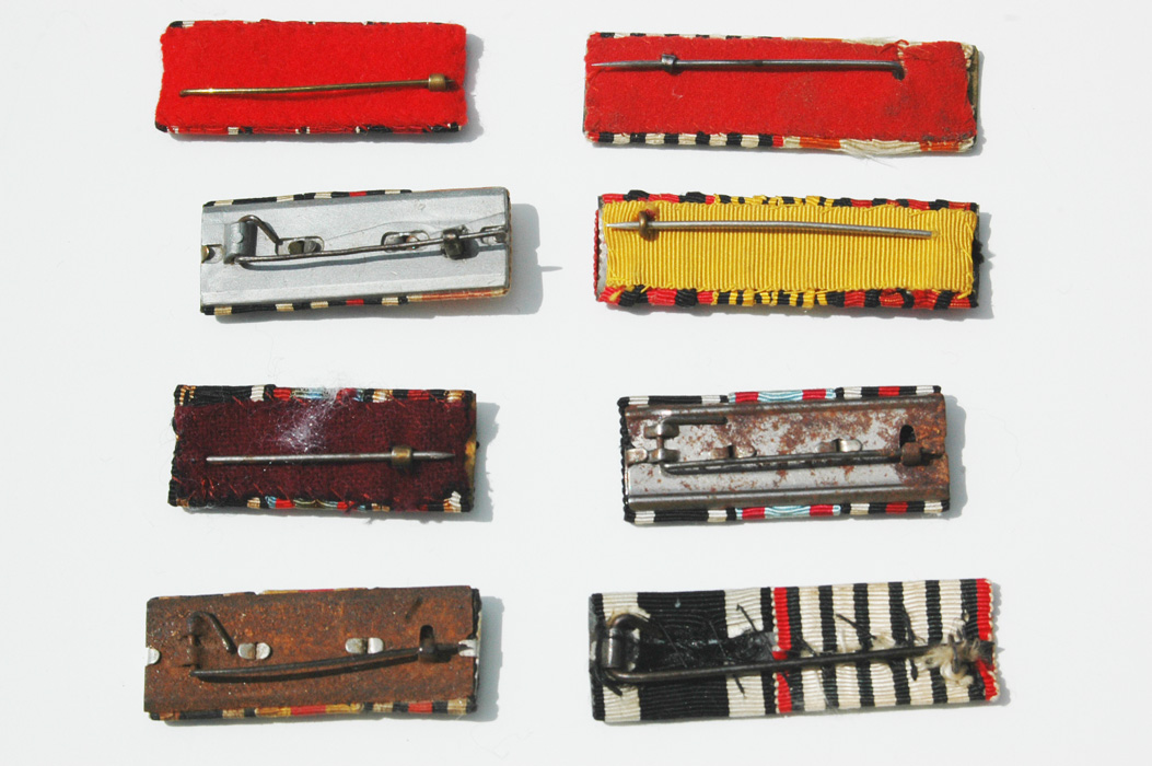 German WWI and WWII Medium Size Ribbon Bars