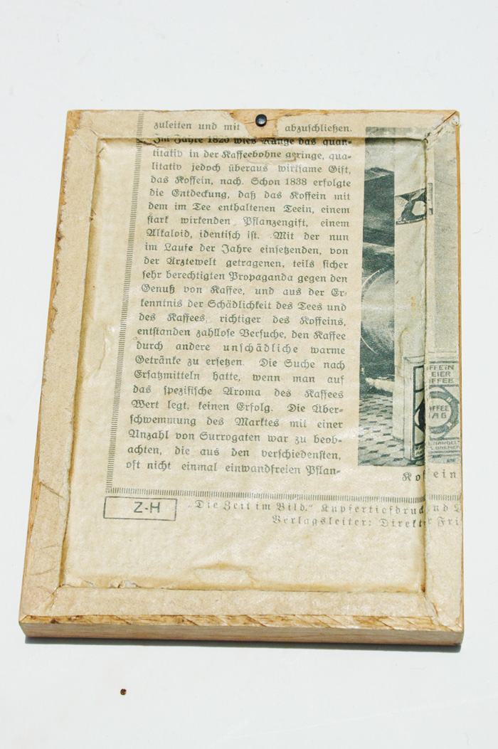 Rare German WWII Waffen-SS Picture of a Croatian Soldier in Frame