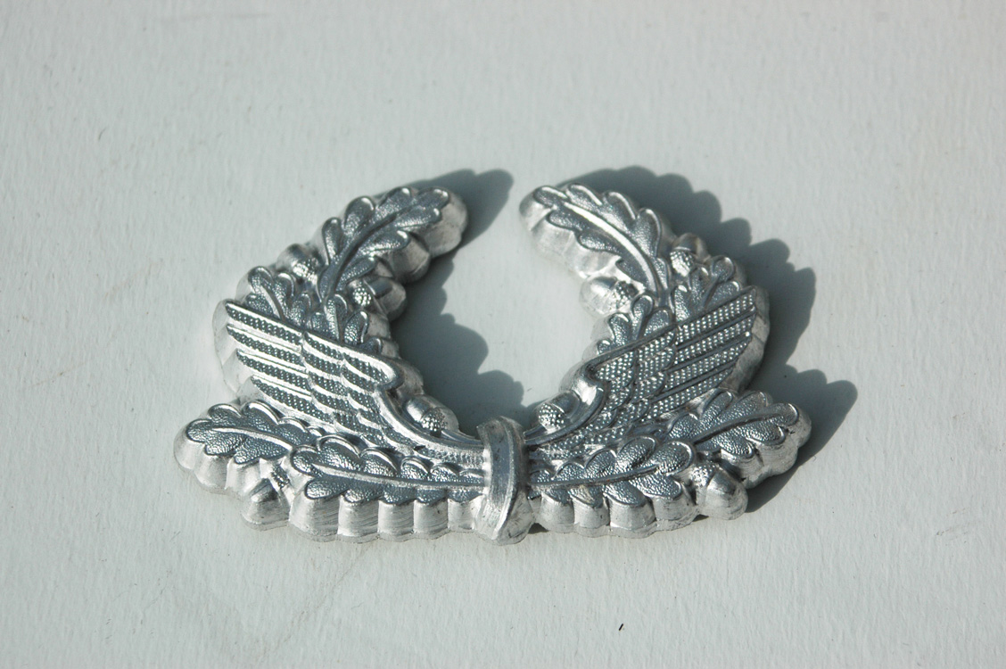 German WWII Unissued Bahnshutz Visor Wreaths