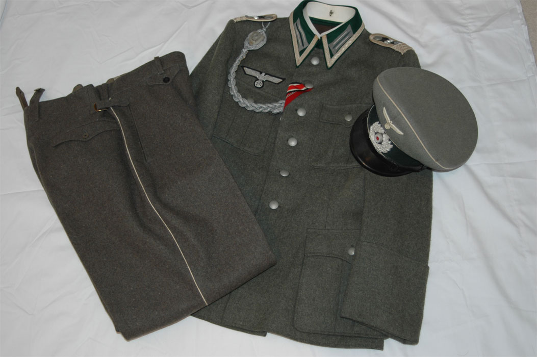 German WWII HEER NCO Uniform Set, Unique