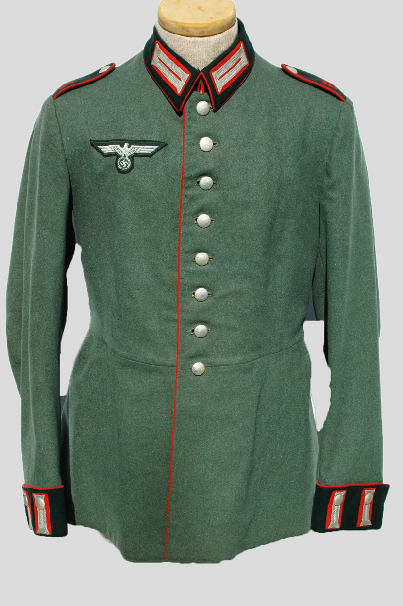 German WWII Artillery Enlisted Parade Tunic