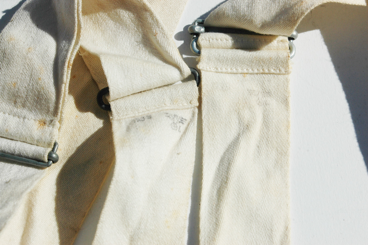 German WWII White Umpire Cap or Helmet Bands