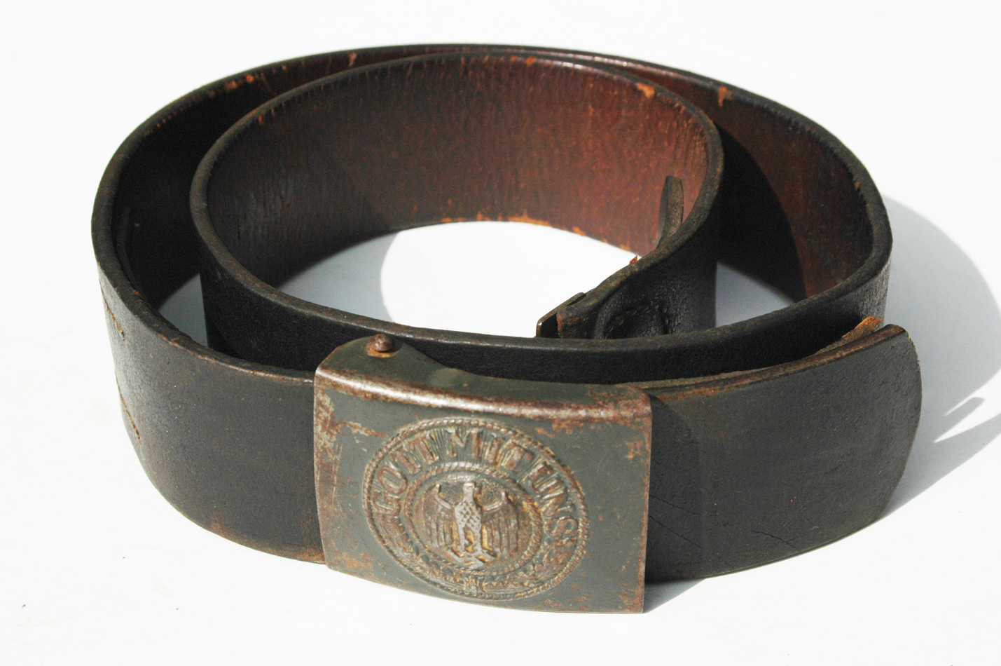 German WWII Army (HEER) Enlisted belt and Buckle