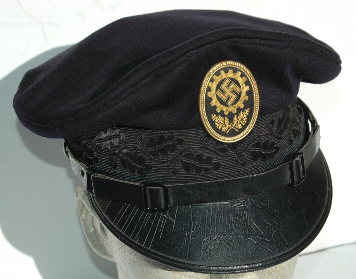 German WWII DAF Visor cap