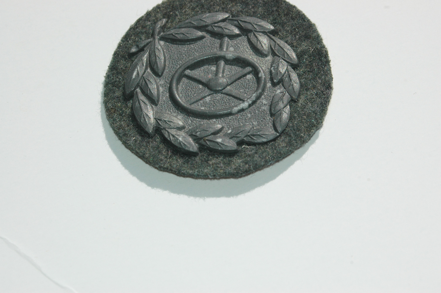 German WWII Driver Proficiency Badge in Silver