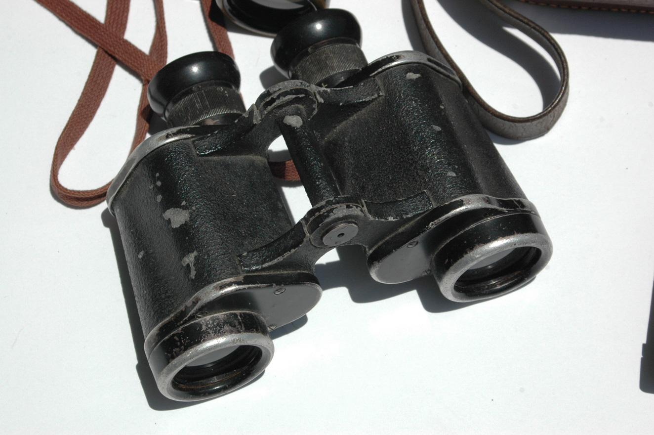 Group of WWII German Binoculars Veteran Bringback