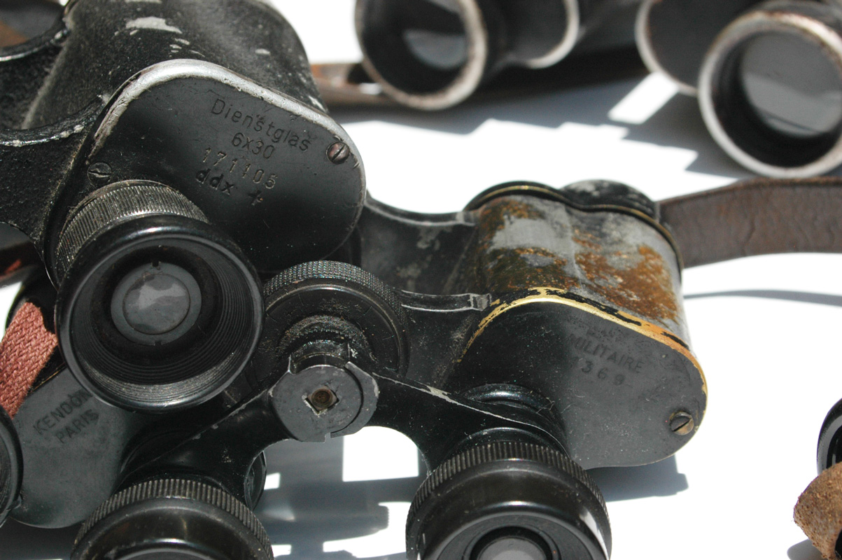 Group of WWII German Binoculars Veteran Bringback