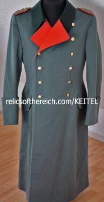 GFM Generalfieldmarshall Wilhelm Keitel's Greatcoat