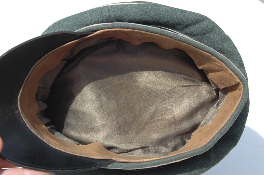 SS Officers RARE Crusher Visor Cap