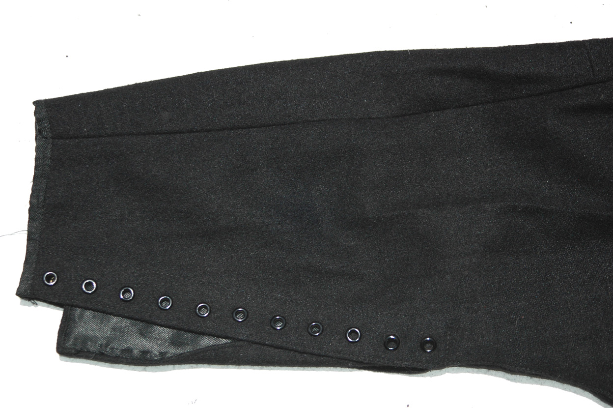 RARE German Hitler Youth Leaders Black Wool Trousers with Luftwaffe Stamp and RZM Tag