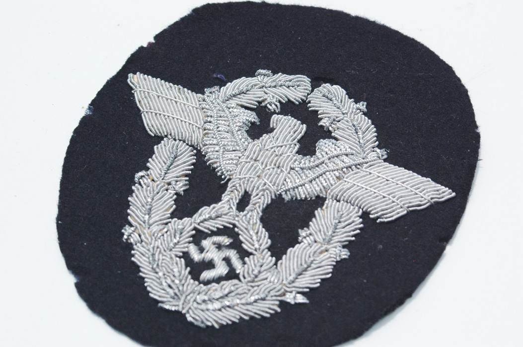 German WWII Fire Police Officers Sleeve Eagle