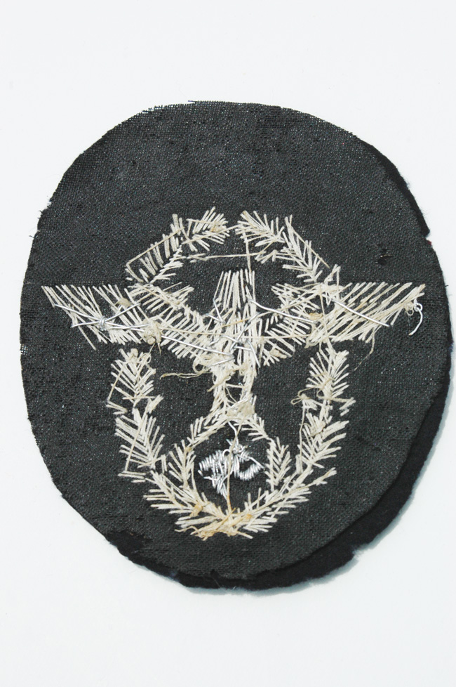 German WWII Fire Police Officers Sleeve Eagle