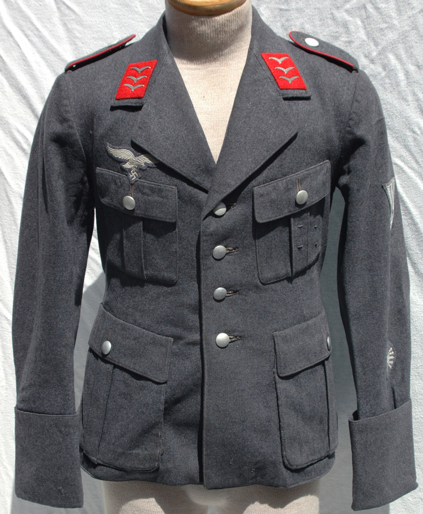 German WWII Luftwaffe Flak Tunic