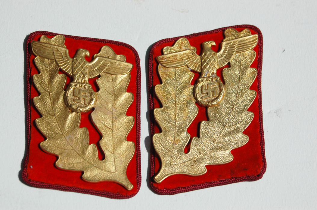 NSDAP Gauleiter's Collar Tabs